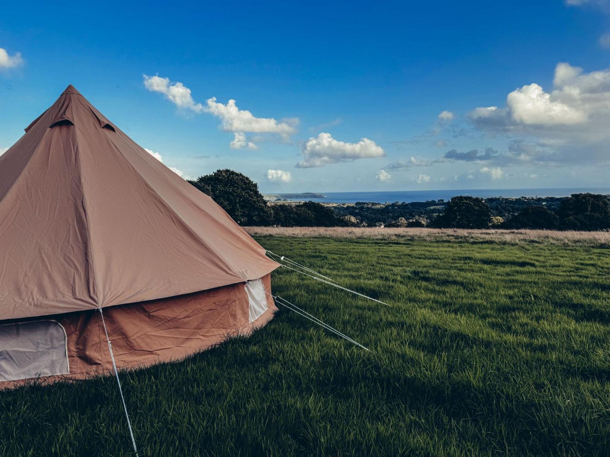 Fully Furnished Bell Tent 3 Carlyon Bay Exterior photo